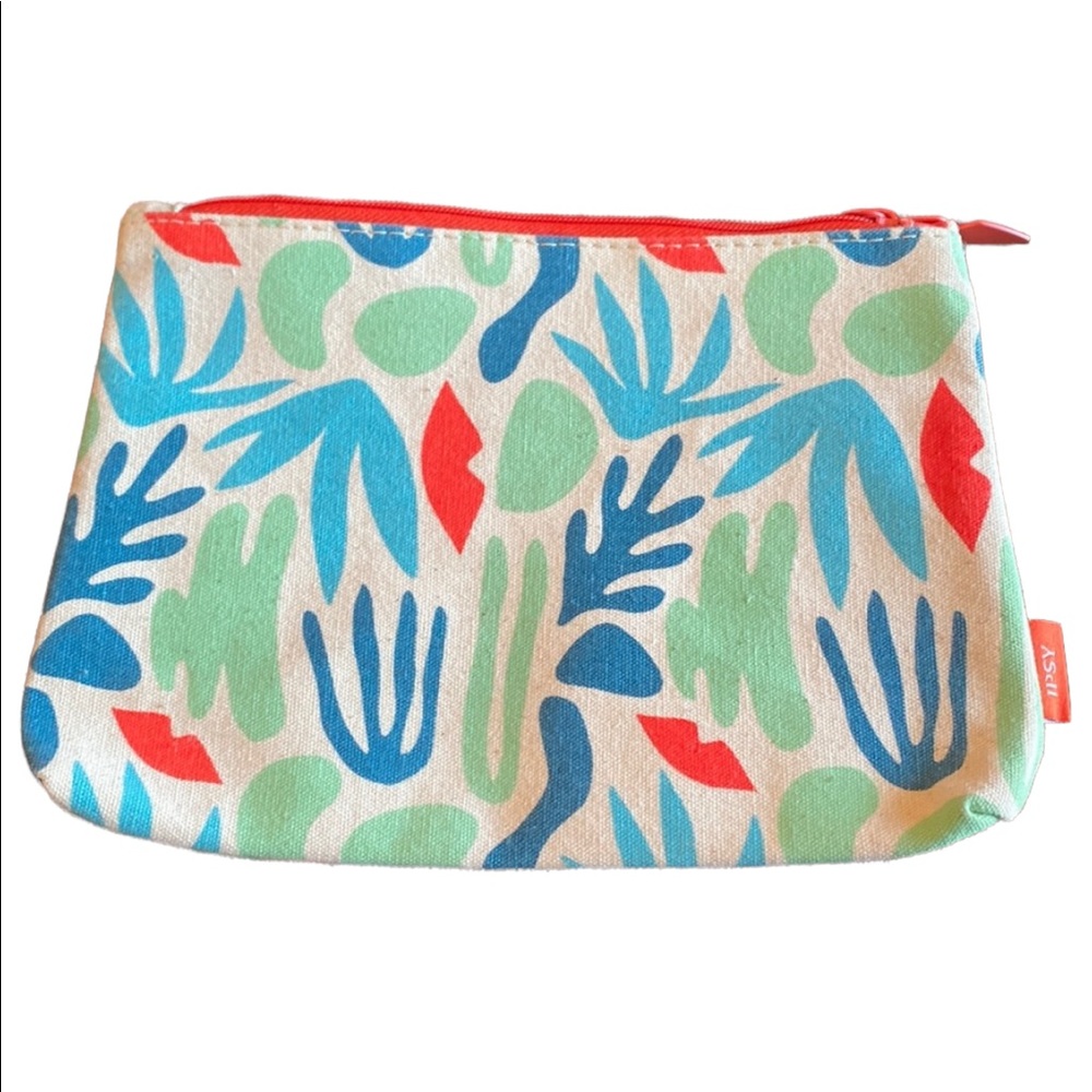 IPSY Multicolored Mini Cosmetic Bag